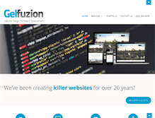 Tablet Screenshot of gelfuzion.com